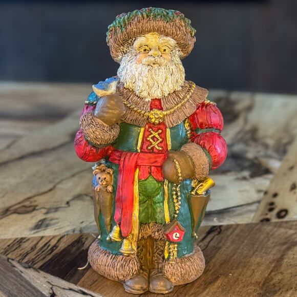 Vintage Heritage Collection, Herr Kristmas, The Black Forest Santa Figurine, 5"H - Picture 9 of 11